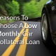 low monthly car collateral loan